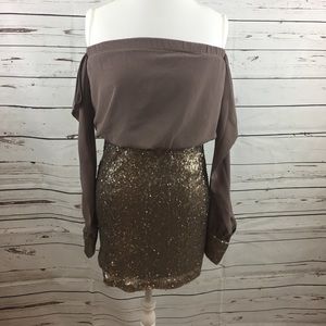 Off the shoulders dress